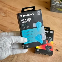 Original Skullcandy Dime 2 in-Ear True Wireless Earbuds with Mic Bluetooth Headset (Black, True Wireless) - Original Product, Blue