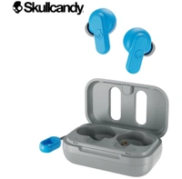 Original Skullcandy Dime 2 in-Ear True Wireless Earbuds with Mic Bluetooth Headset (Black, True Wireless) - Original Product, Blue