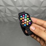 Wearfit HW8 Ultra Smartwatch | Multifunction NFC, Voice Assistant |Power Saving Mode, Always On Display  - Black, 3 Months Cybzone Warranty