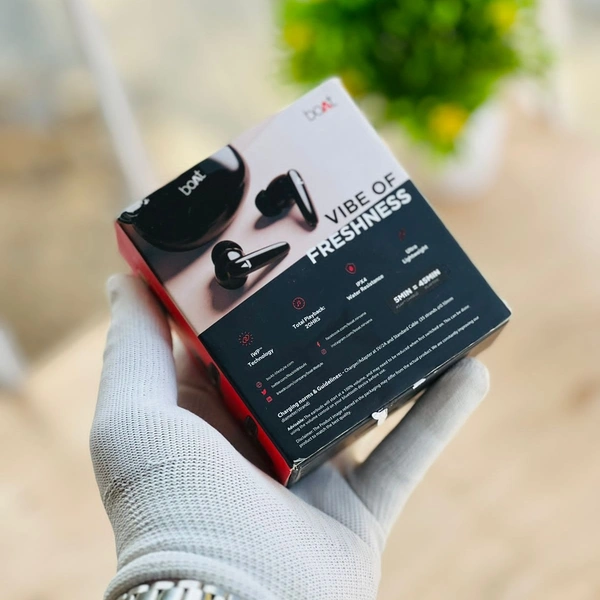 Original Product boAt Airdopes 181 in-Ear True Wireless Earbuds with ENx Tech, Beast Mode(Low Latency Upto 60ms) for Gaming, with Mic, ASAP Charge, 20H Playtime, Bluetooth v5.2, IPX4 & IWP (Carbon Black)