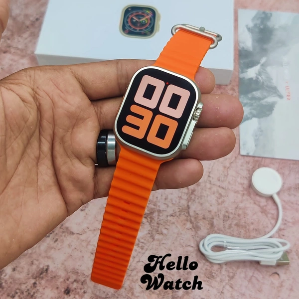 Hello watch Gen 2 Flagship Smartwatch With 1GB internal storage | Local Music Support  - 3 Months Cybzone Warranty, With Ocean Strap