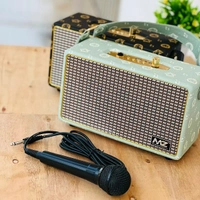 Original Product MZ M434SP Dynamic Thunder Sound with High Bass 16 W Bluetooth Party Speaker (Brown, Stereo Channel) - Blue