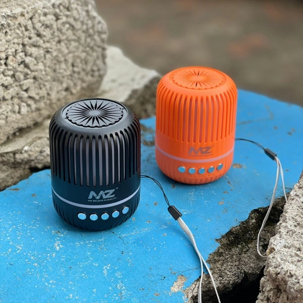 Portable Bluetooth Speaker Dynamic Thunder Sound With Rgb Light 5 W Bluetooth Speaker - Black