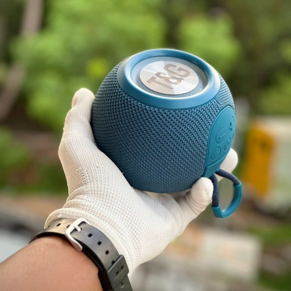 T&G TG337 New Portable Speaker Wireless Bluetooth Speakers 3D Stereo Surround Subwoofer Outdoor Waterproof Loudspeaker - Blue