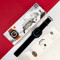 T800 Ultra Smartwatch And AirPods Pro Awesome Quality Combo Offer - Black