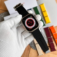 MaituFit MT8 Ultra Premium Quality Smartwatch With Extra Steap| Real Clip And Screw With Night Modes - 1 Month Cybzone Warranty