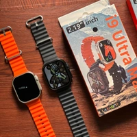 New i9 Ultra Max 49mm 2.8 inch HD Display Smartwatch  - Orange