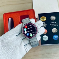 2023 OMG smart watch sport multi colors reltek 8763e chip round oled amoled 1.28" moon moonwatch smartwatch OMG watch - 2 Months Cybzone Warranty