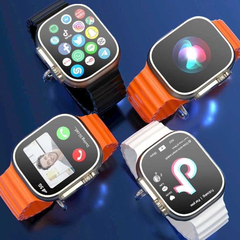 Fitness Gadgets | S8 Ultra Sim Card 4G Smart Watch 🔥🔥🔥 | Freeup