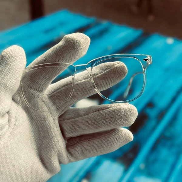 Large Square Frame Anti-Blue Light Glasses Fashion Retro Men Women Computer Gaming Eye Protection Classic Plain Glass Spectacles