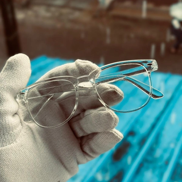 Large Square Frame Anti-Blue Light Glasses Fashion Retro Men Women Computer Gaming Eye Protection Classic Plain Glass Spectacles