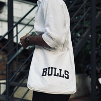Letter Printed High-capacity Canvas Slouchy Shoulder Bag | Ultra Sporty Messenger Sling Bag For Multipurpose Use