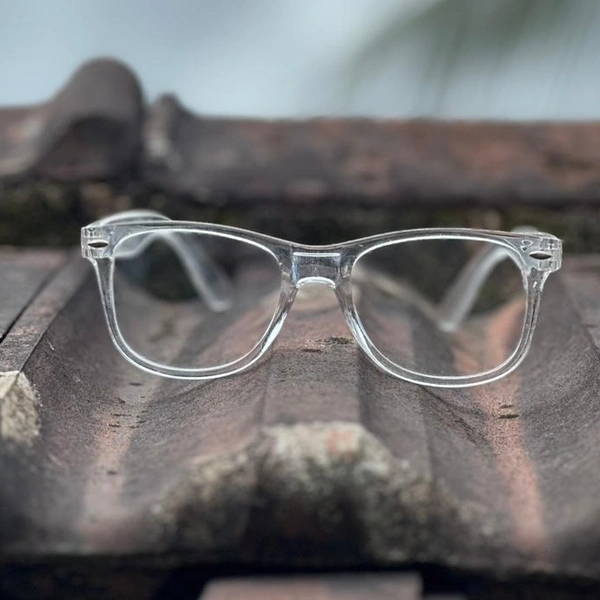 Large Square Frame Anti-Blue Light Glasses Fashion Retro Men Women Computer Gaming Eye Protection Classic Plain Glass Spectacles - SZMSG3