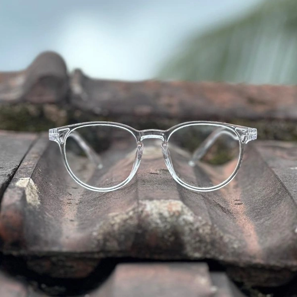 Large Square Frame Anti-Blue Light Glasses Fashion Retro Men Women Computer Gaming Eye Protection Classic Plain Glass Spectacles - SZMSG4