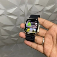 Wearfit Hw9 Ultra Max Flagship Smartwatch | 2.2 Amoled Display With Dual Core Fastest Processor - 1 Month Cybzone Warranty, Full Black
