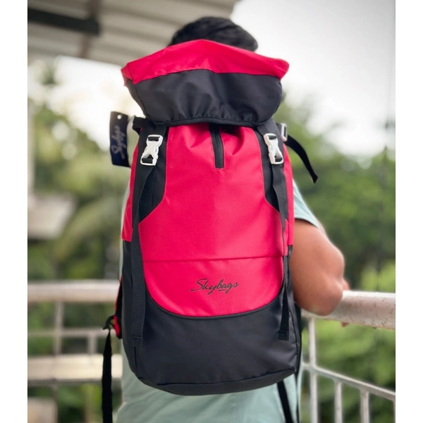 Outdoor Sports Backpack 50L Mountaineering Bag Waterproof Hiking Backpack Camping Climbing Rucksack Travel Trekking Backpack - SRBH2