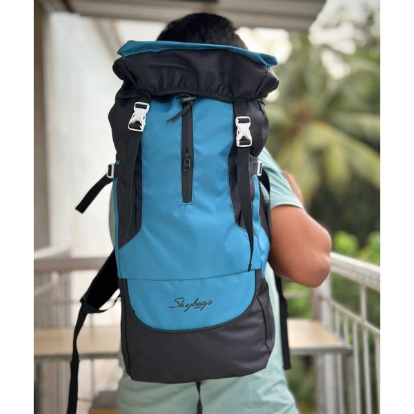 Outdoor Sports Backpack 50L Mountaineering Bag Waterproof Hiking Backpack Camping Climbing Rucksack Travel Trekking Backpack - SRBH3