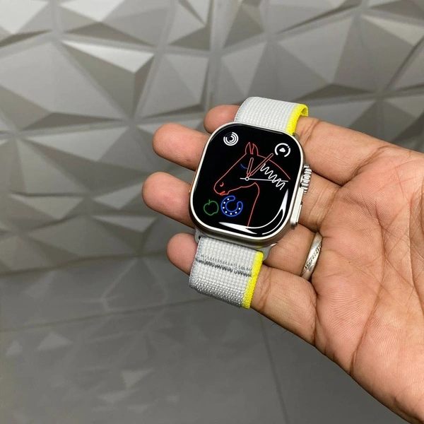 The Very First Time Series 8 Ultra With 32gb Built In Memory, Dynamic 3d Curved Amoled Display And All Real Accurate Working Sensors - GPAWU2, 1 Month Cybzone Warranty