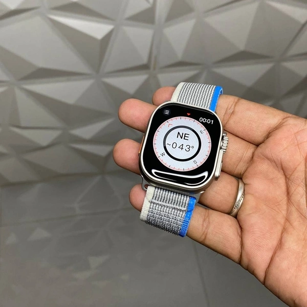 The Very First Time Series 8 Ultra With 32gb Built In Memory, Dynamic 3d Curved Amoled Display And All Real Accurate Working Sensors - GPAWU3, 1 Month Cybzone Warranty
