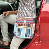 Joot Vintage High-capacity Canvas Slouchy Shoulder Bag | Ultra Sporty Messenger Sling Bag For Multipurpose Use - SRJTB1, 2 Months Stitching Warranty