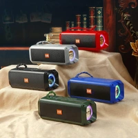 Portable Bluetooth Speaker Dynamic Thunder Sound with High Bass 10 W Bluetooth Speaker Stereo Channel - 1 Month Cybzone Warranty, Red