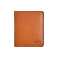 Denzo Men's Bi-fold Leather Wallet With Advanced Rfid Protection | Genuine Imported Leather Wallet  - DEN-TAN-FLP