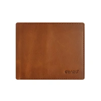 Denzo Men's Bi-fold Leather Wallet With Advanced Rfid Protection | Genuine Imported Leather Wallet 