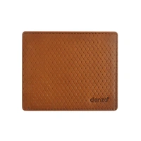 Denzo Men's Bi-fold Leather Wallet With Advanced Rfid Protection | Genuine Imported Leather Wallet 