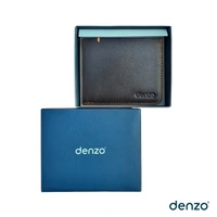 Denzo Men's Bi-fold Leather Wallet With Advanced Rfid Protection | Genuine Imported Leather Wallet  