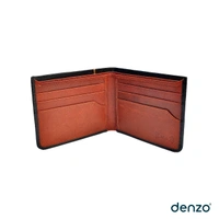 Denzo Men's Bi-fold Leather Wallet With Advanced Rfid Protection | Genuine Imported Leather Wallet  