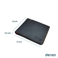 Denzo Men's Bi-fold Leather Wallet With Advanced Rfid Protection | Genuine Imported Leather Wallet  