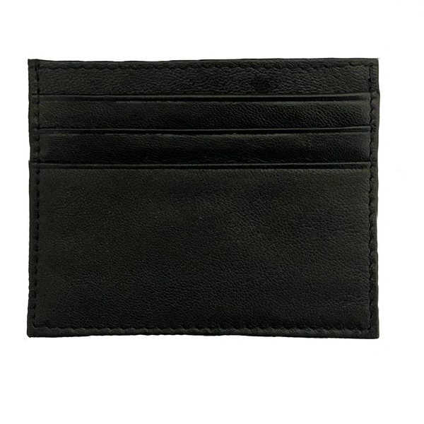 Denzo’s Black Genuine Leather Card Holder