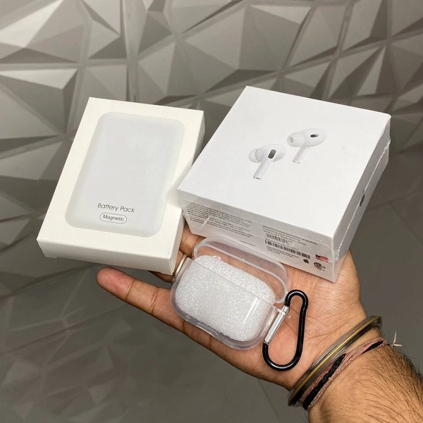 Magnetic Power Bank 5000mAh, Air Pods Pro 2 Premium Quality With Silicon Case Combo Offer 