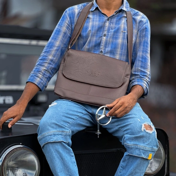 Jeep Ultra Sporty Messenger Sling Bag For Multipurpose Use - SMZJB2