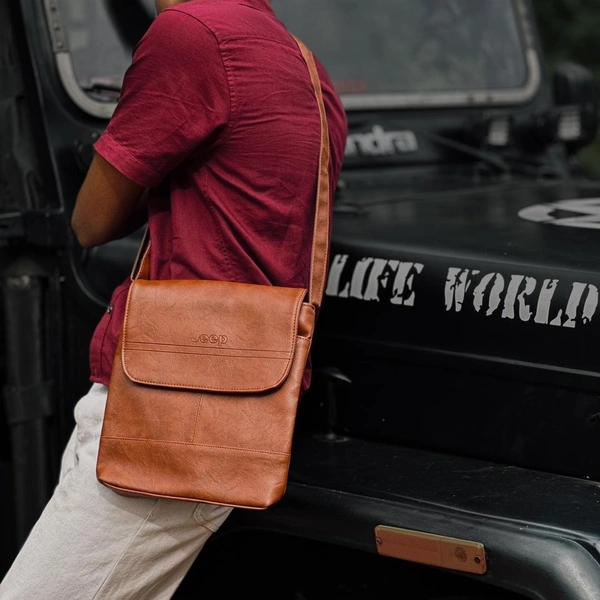 Jeep Ultra Sporty Messenger Sling Bag For Multipurpose Use - SMZJB2