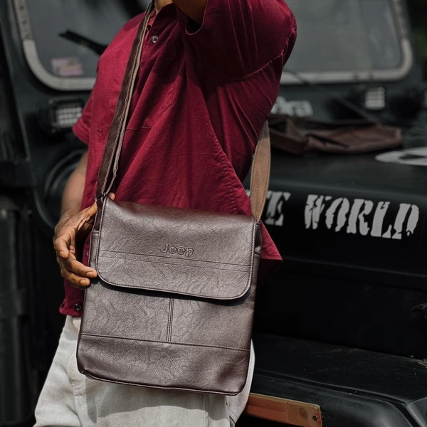 Jeep Ultra Sporty Messenger Sling Bag For Multipurpose Use - SMZJB4