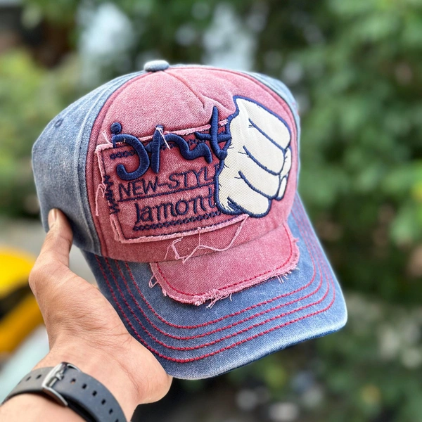 Winter and Summer New Eagle Embroidery, Washed, Distressed, Letters, Baseball Caps, Men and Women, Cotton Shade Outdoor Sports - SRCFW1