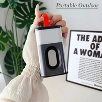 Transparent Mecha Wireless Bluetooth Speaker Portable Mini Subwoofer Support 3D Surround Sound TWS Series Audio Loudspeaker - Orange