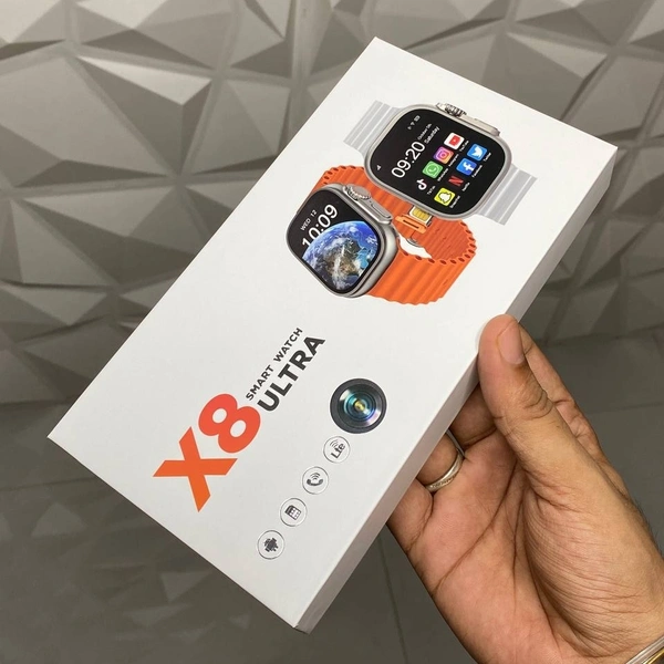 X8 Ultra smart watch 4G with Wi-Fi sim card slot 2+16 GB & 2.02 HD screen display supports downloading popular apps