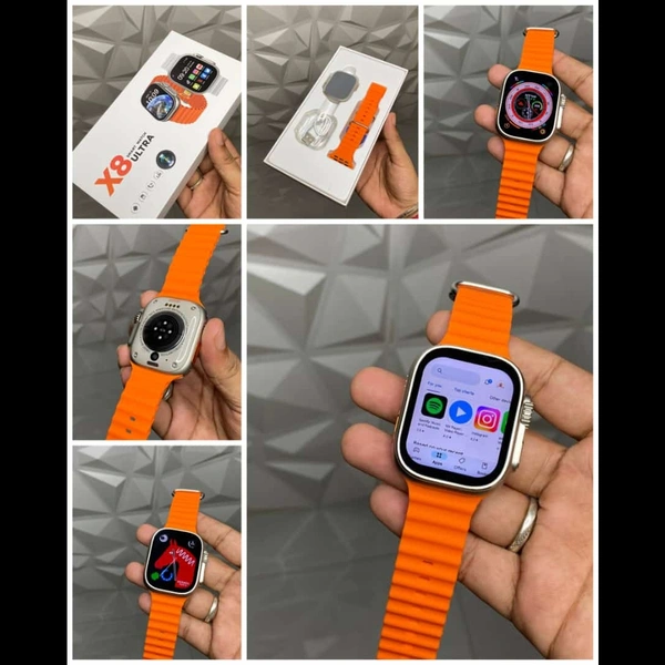 X8 Ultra smart watch 4G with Wi-Fi sim card slot 2+16 GB & 2.02 HD screen display supports downloading popular apps