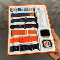 7 Watch Straps Smartwatch Set S100 Ultra Protective Case Wireless Charging