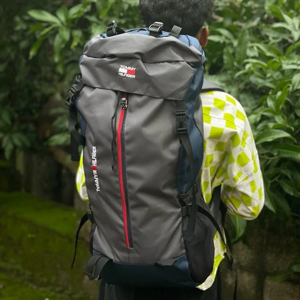 Outdoor Sports Backpack 50L Mountaineering Bag Waterproof Hiking Backpack Camping Climbing Rucksack Travel Trekking Backpack - FTBW4