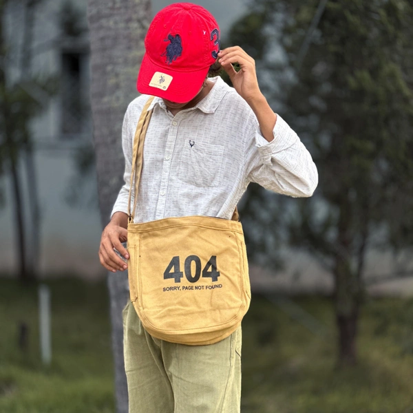 Premium Vintage Arts Bag | Ultra Sporty Messenger Sling Bag For Multipurpose Use - SZBV2