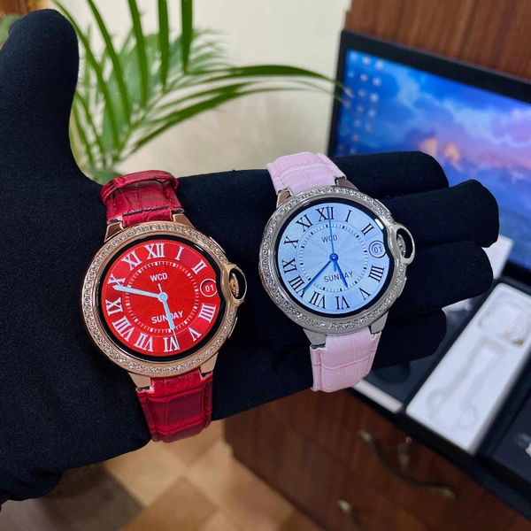 Wearfit Pro Cartier Design Premium Quality Unisex Smartwatch  - Pink