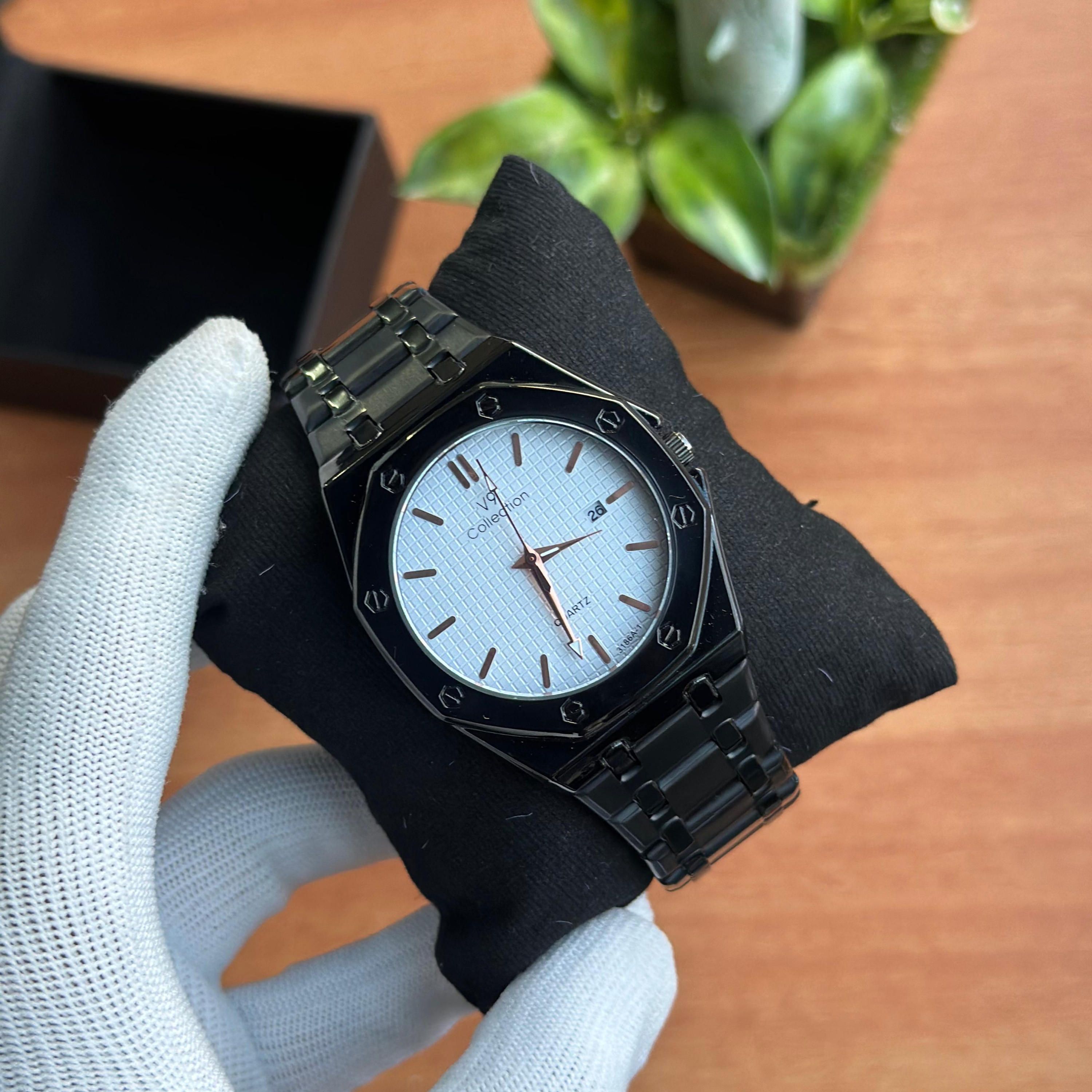 V9 collection best sale watch black