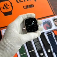 8 In 1 Strap Series 8 Ultra 49 MM Smartwatch | 8 Straps Premium Straps With 1 Case
