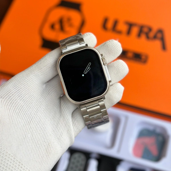 8 In 1 Strap Series 8 Ultra 49 MM Smartwatch | 8 Straps Premium Straps With 1 Case