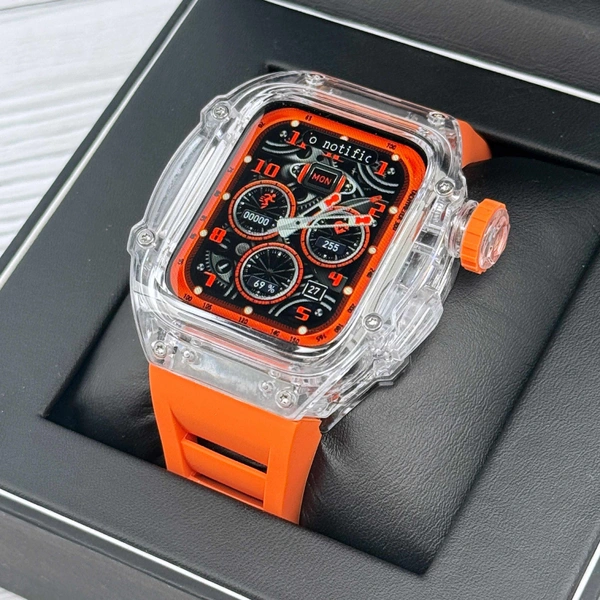 H9 Richard Mille Smartwatch 2 in 1 Converible Watch | Premium Collection 