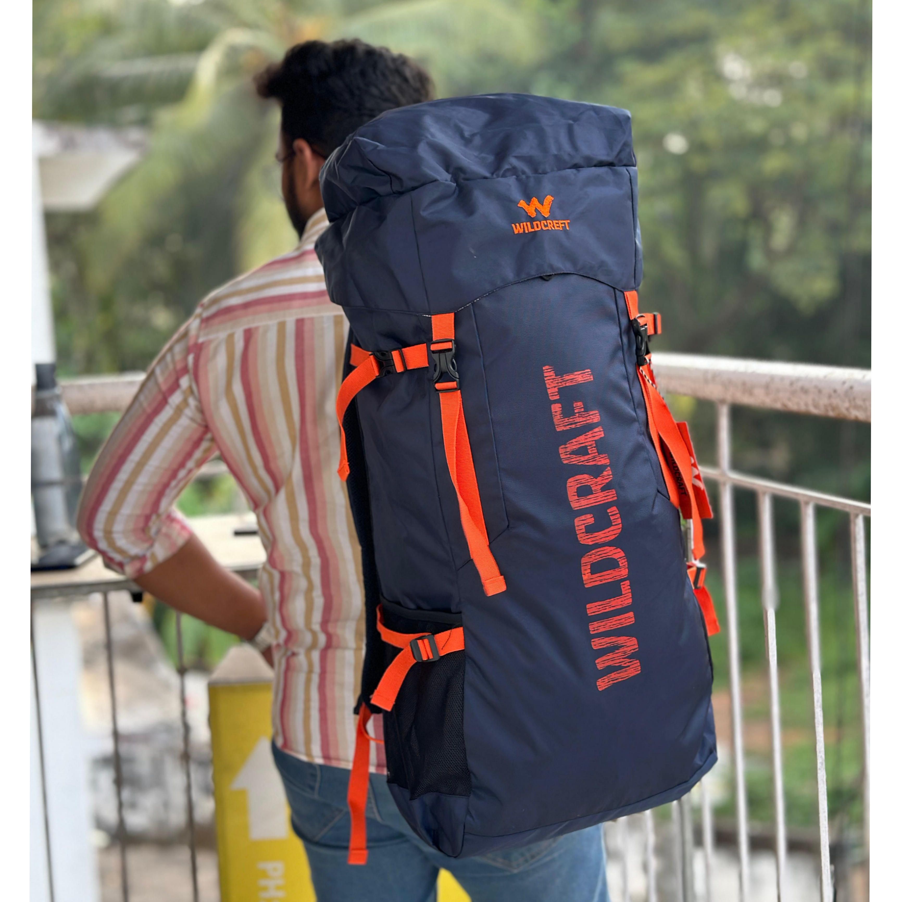 Men Large Capacity Travel Backpack Waterproof Hiking - Temu