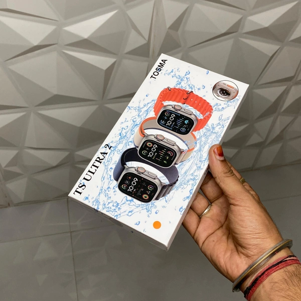 Ts Ultra 2 With Strap Lock And Action Button Working, Edge To Edge Display, Smoothest User Interface - Orange